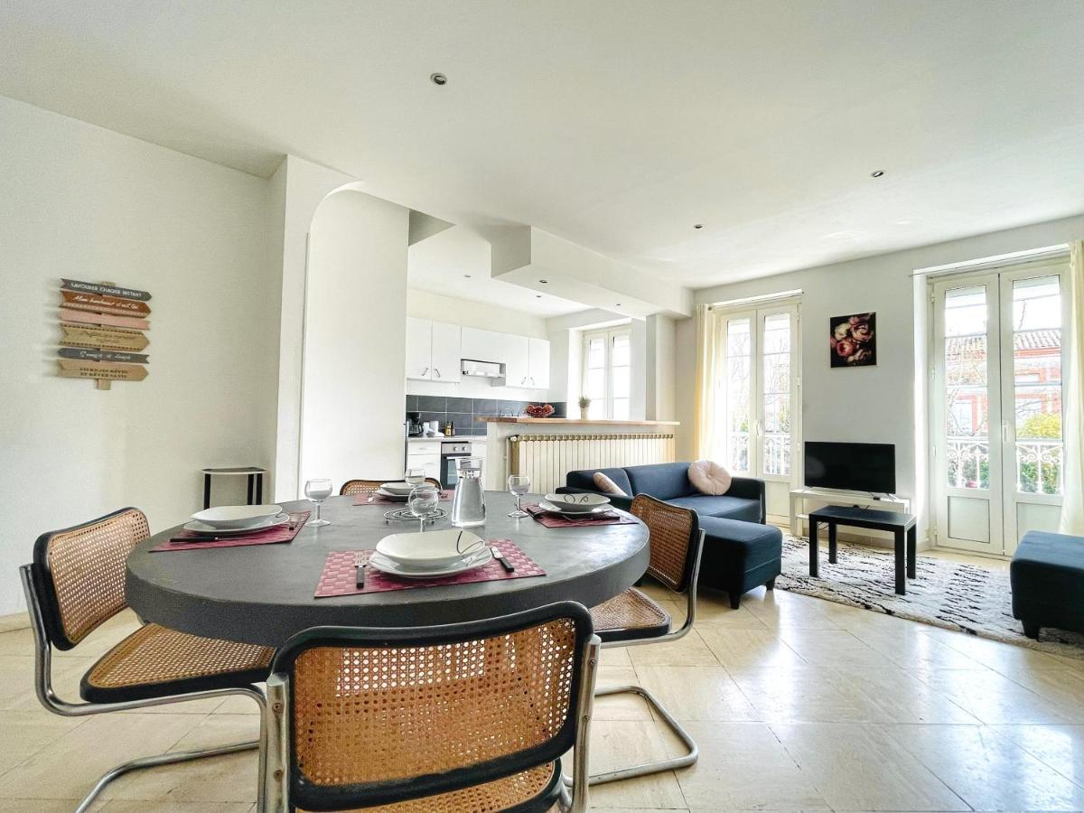 La Terrasse Occitane - Coeur De Ville Avec Parking Apartment Gaillac Ngoại thất bức ảnh